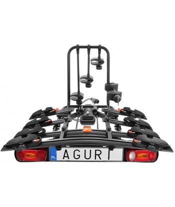 Adapter do platformy rowerowej na hak AGURI Active Bike 3/4 rower czarny